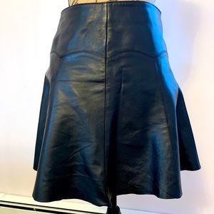 Leather skirt new